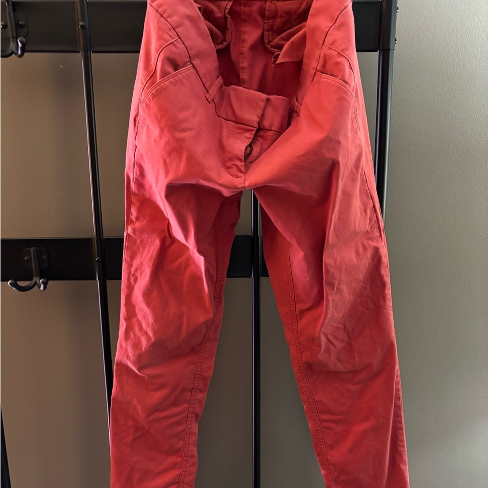 LOFT Red Work Pants Women
